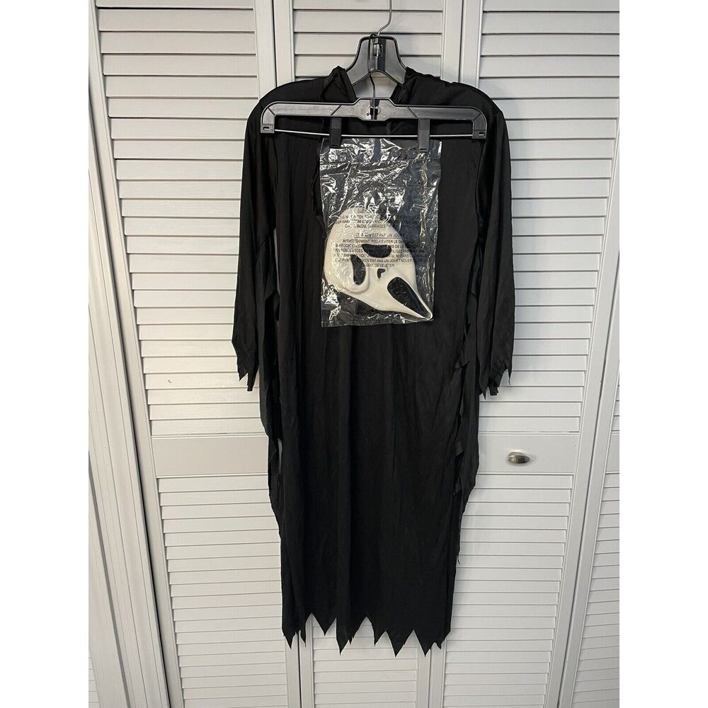 Vintage 1997 Scream Ghost Face Child Costume Fits Up to Sz 12 Fun World Easter